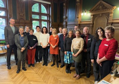 Kick-off-Treffen des Interreg-Projektes „Gemeinsame Geschichte – gemeinsame Zukunft – deutsche-tschechische Jugend im Dialog“ in Česká Kamenice